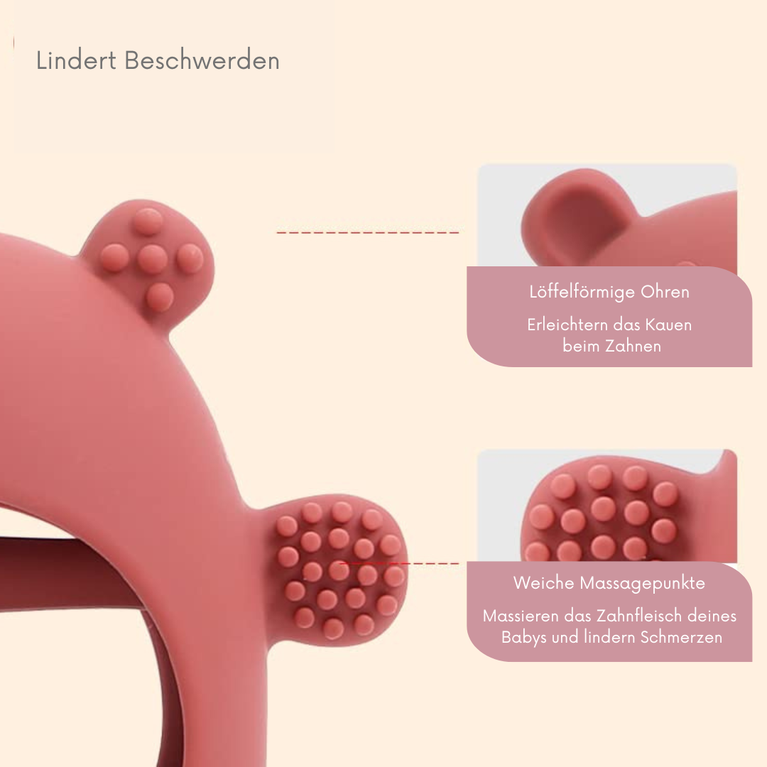 LittleBite -  Baby Beißhandschuh aus Silikon